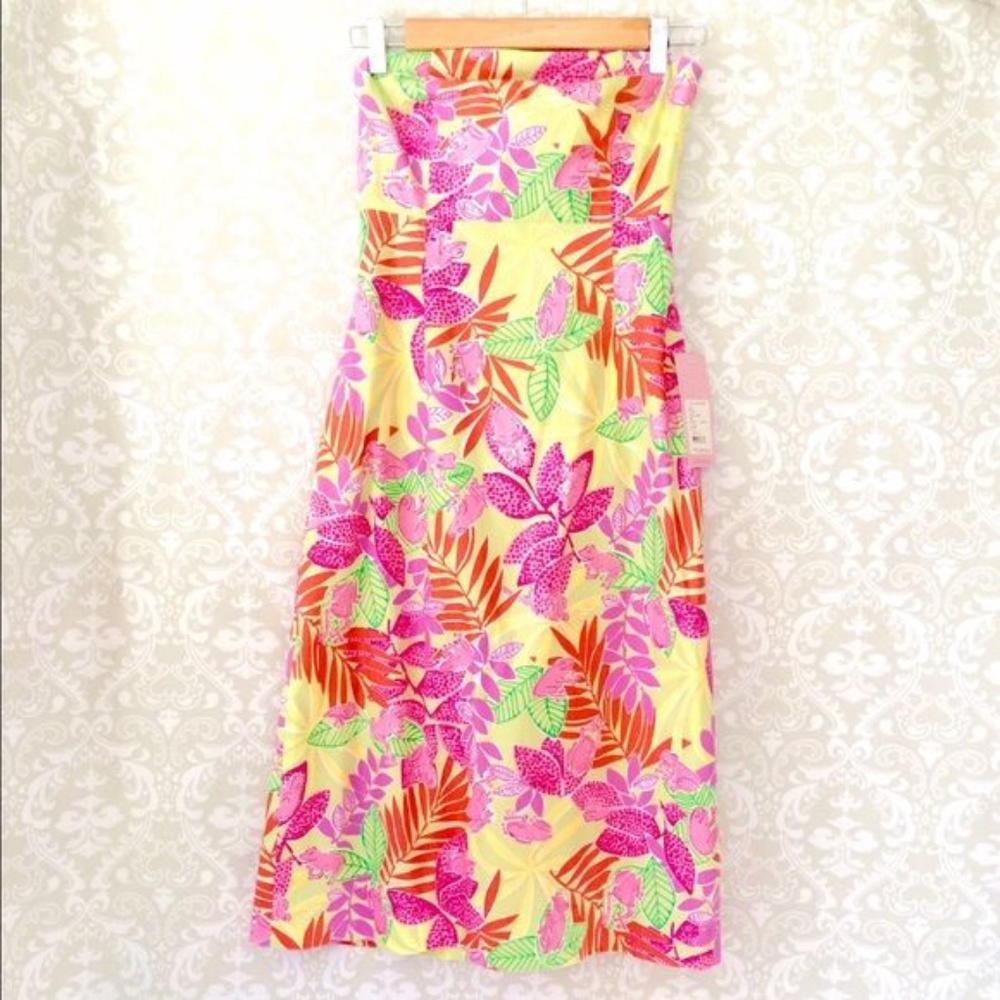 Lilly Pulitzer Sabrina Bottoms Up Dress sz 0 NWT - Picture 1 of 9